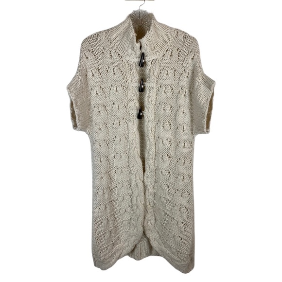 APT 9 Cream Open Front Sweater Cardigan - Picture 1 of 8